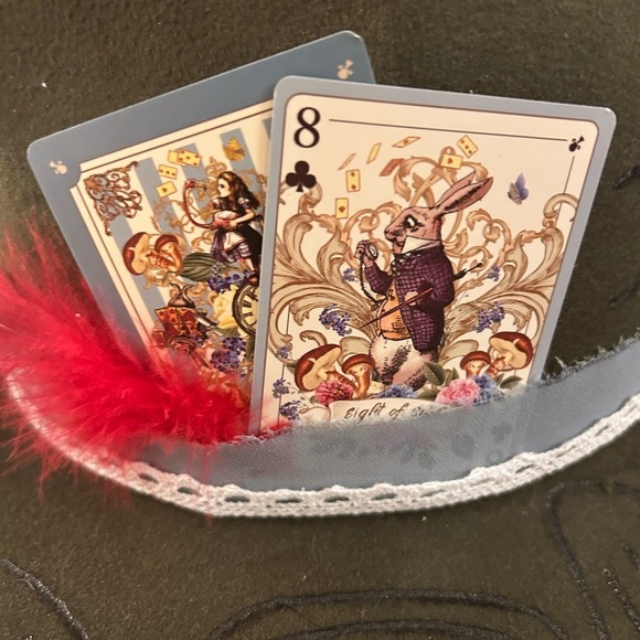 Burn hat Alice in wonderland steam punk cos play hat